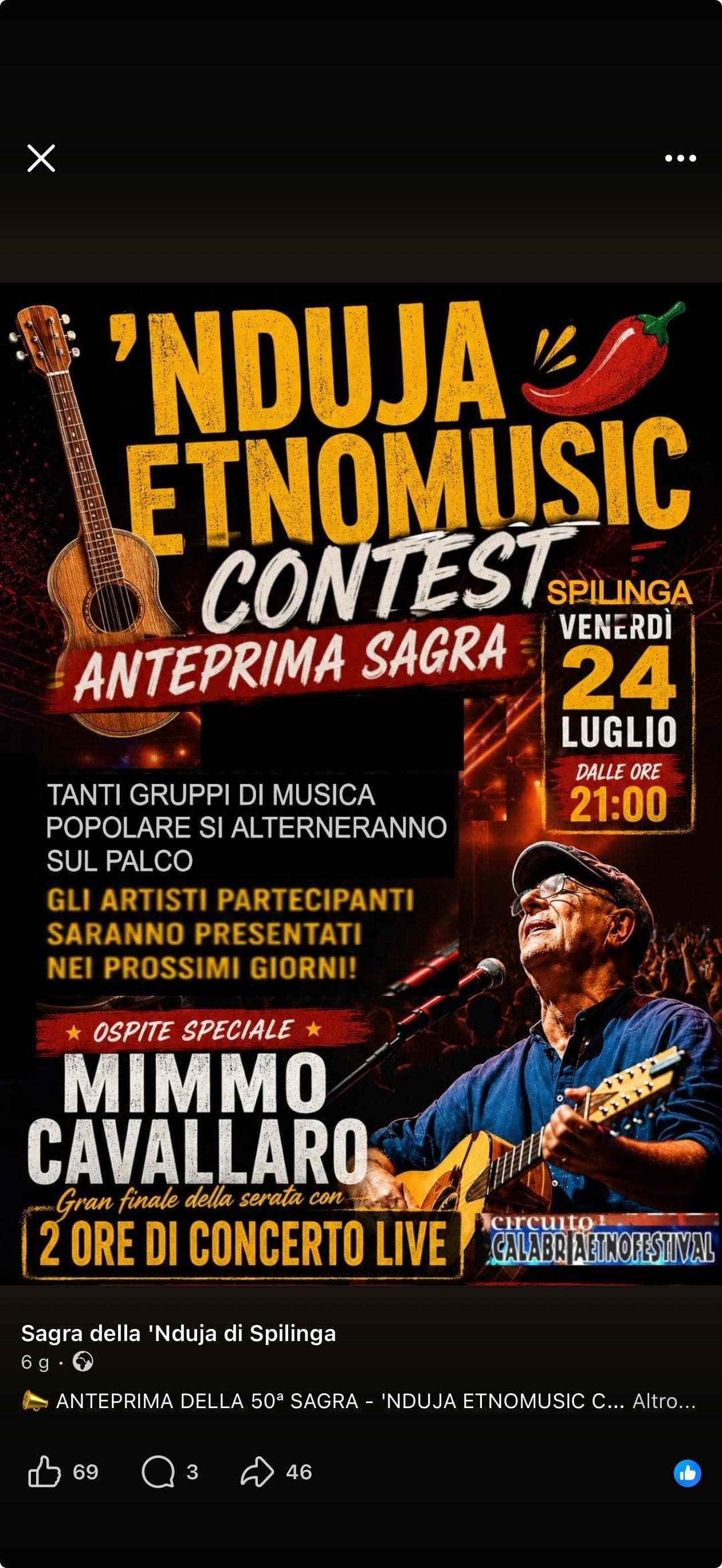Nduja etnomusic contest